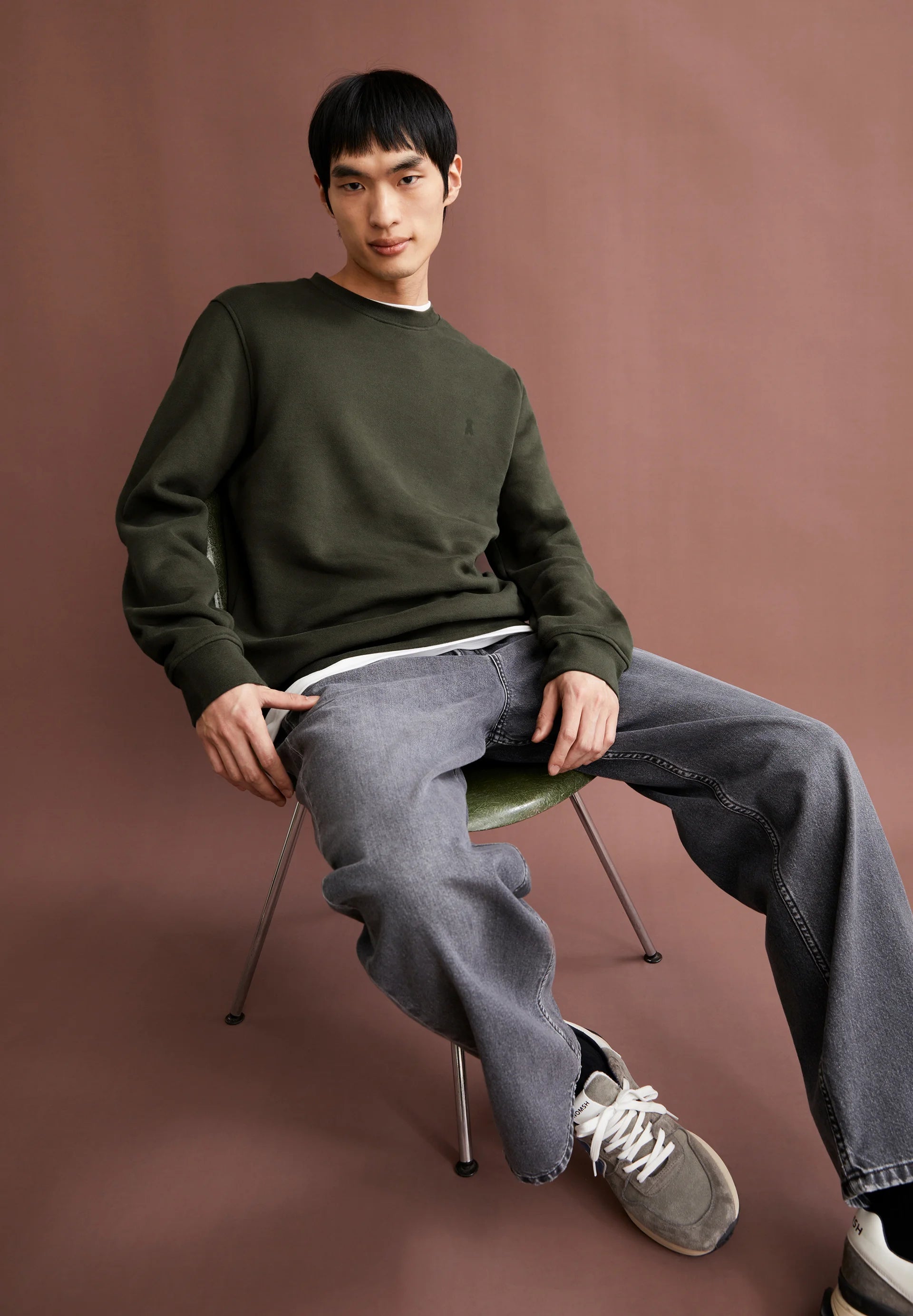 Sweatshirt BAARO forest pine