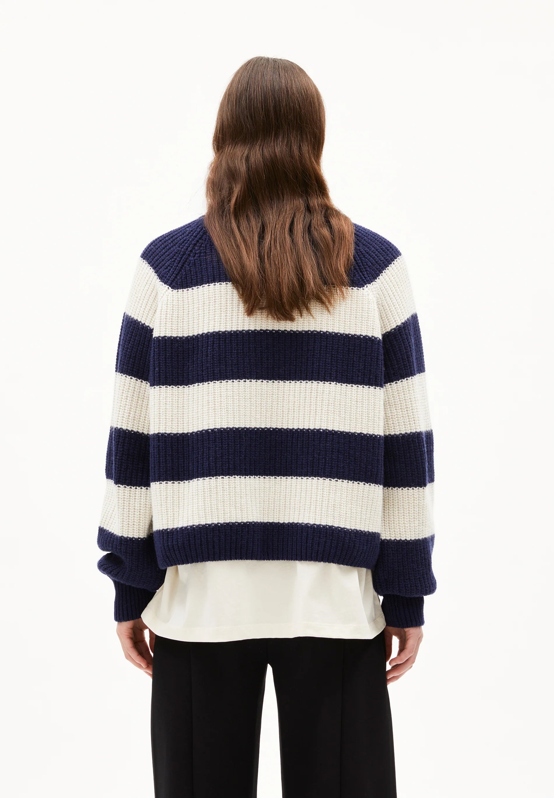 Pullover KAAGI stripes | navy