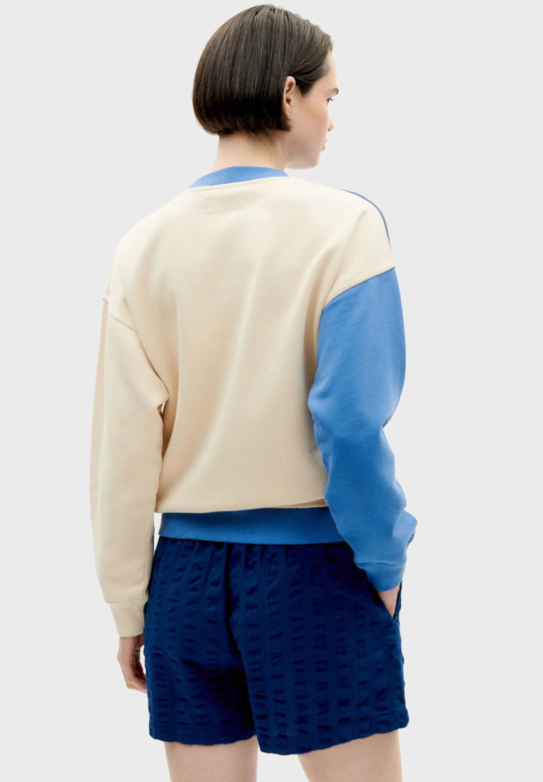 Sweatshirt ABSTRACT Ivory