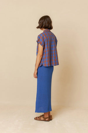 Oversize Vichy Shirt