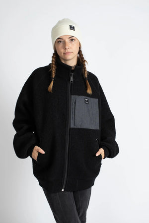 The Natural Wool Fleece Black