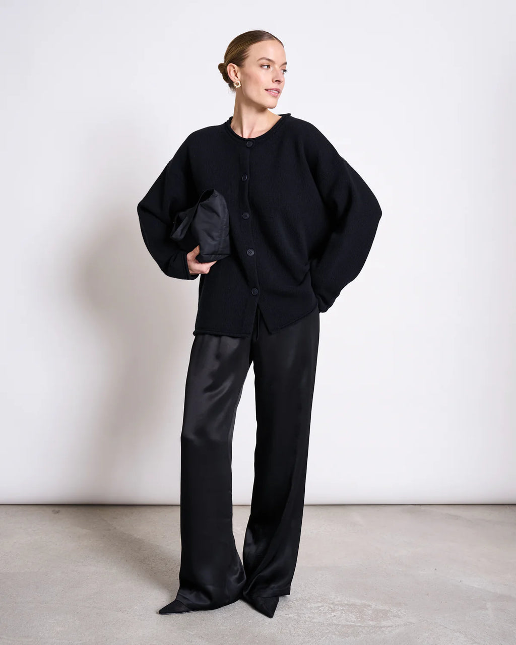 Silky Pants FRIS black
