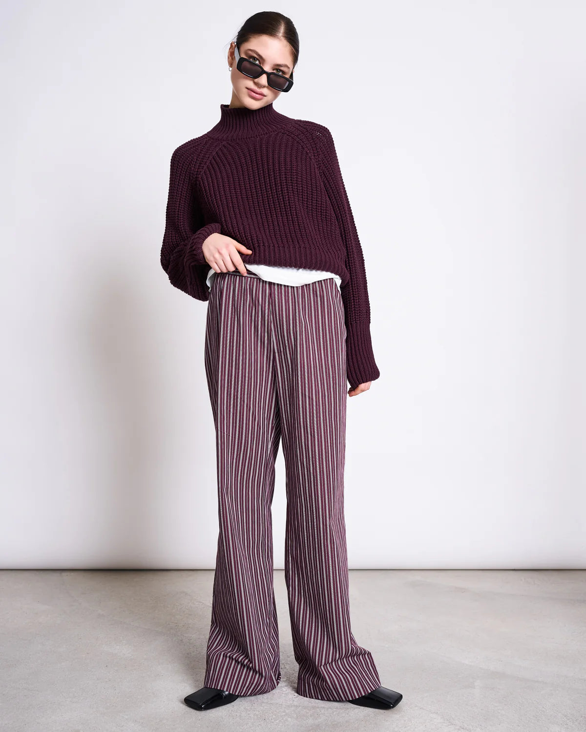 Jumper OLA cherry lacquer