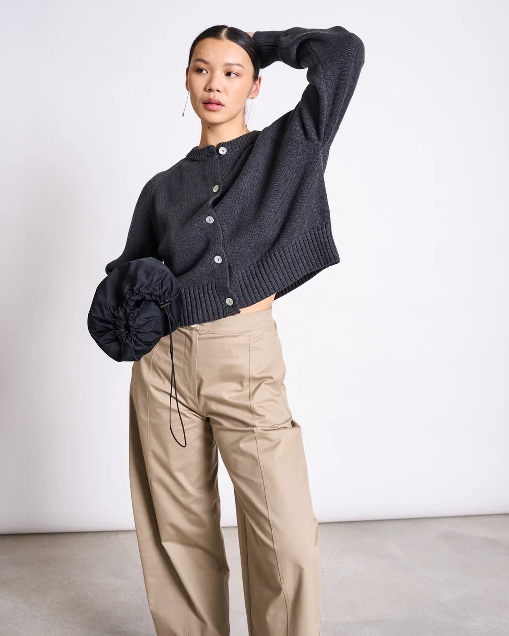 Cardigan SIVIA anthrazit