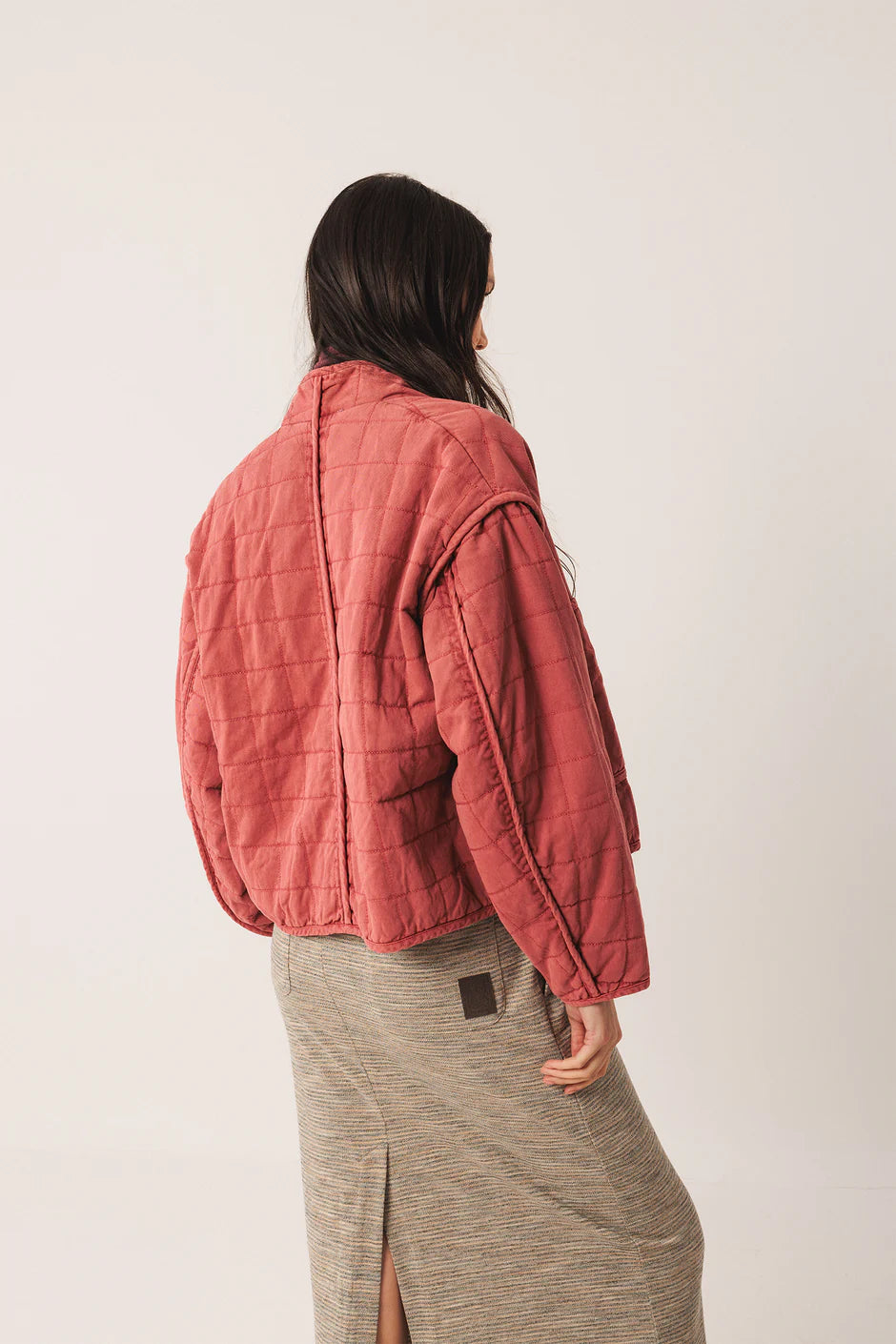 Quilted Kimono Jacket