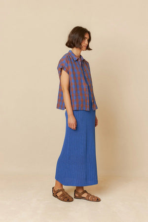 Oversize Vichy Shirt