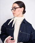 Mini Schal AMBAR off white