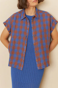 Oversize Vichy Shirt