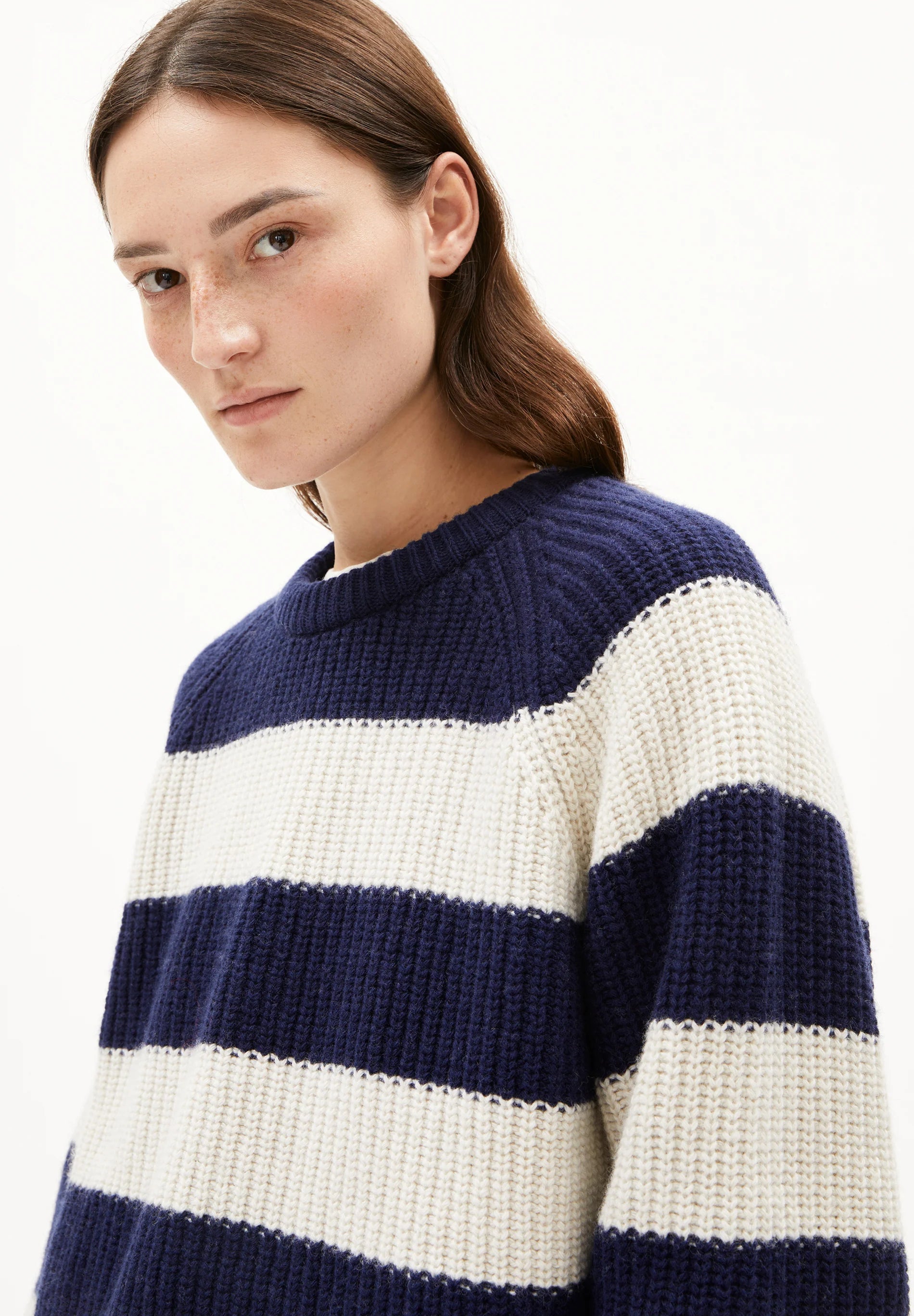 Pullover KAAGI stripes | navy