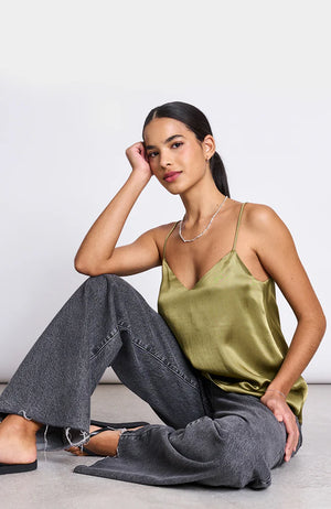 Slip Top MAUD olive