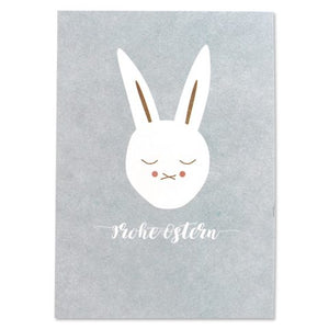 Postkarte Hase Frohe Ostern