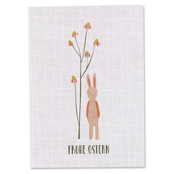 Postkarte Hase