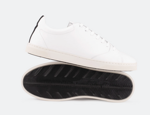 Gravière White Leather / Off-white sole