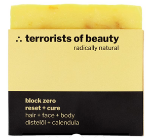 Blockseife mit Disteloel und Calendula